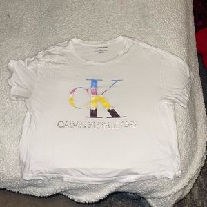 CK white shirt